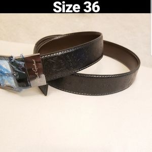 Robert Graham Garrison Reversible Belt sz 36 Men